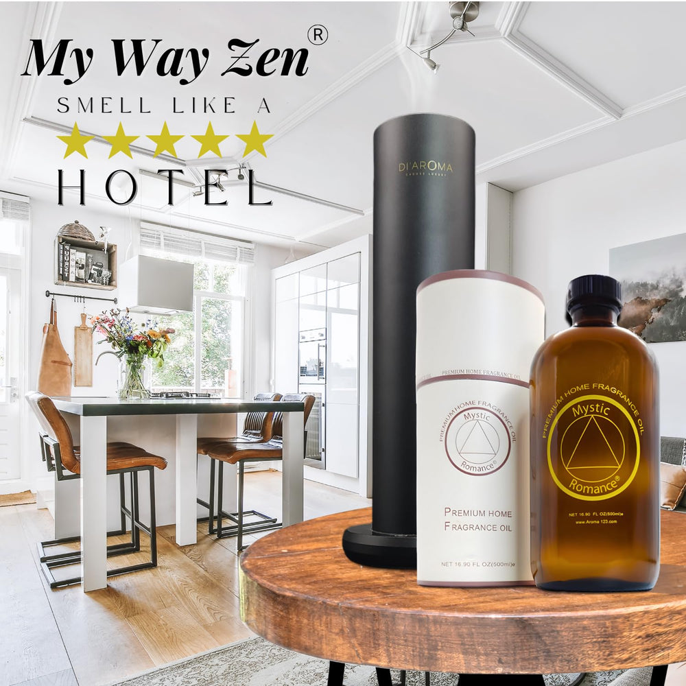 Mystic Romance My Way Zen clean formula bottle emphasizes safe, eco-friendly fragrance.