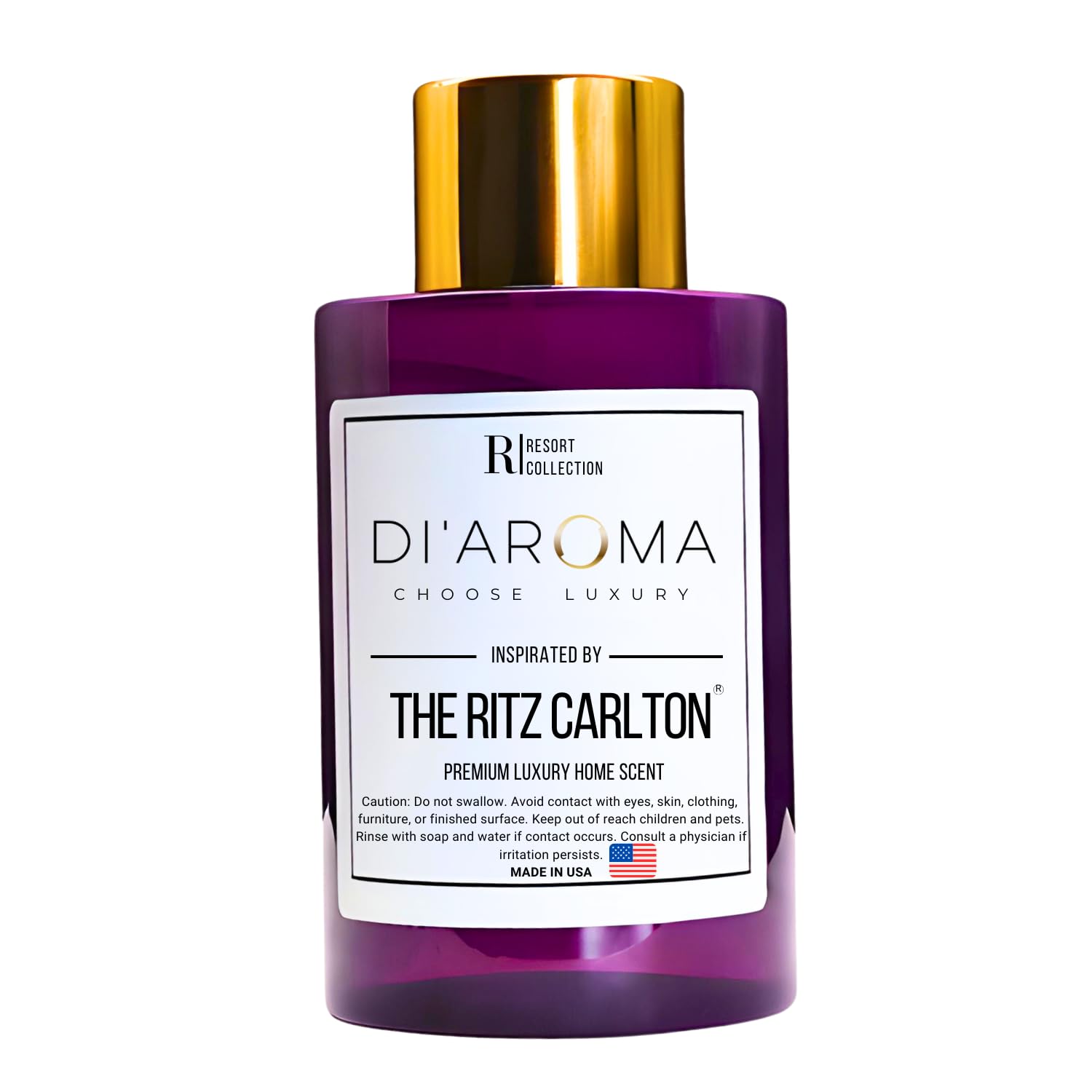 Mystic Romance The Ritz Carlton aroma oil bottle pour delivers premium, long-lasting scent.