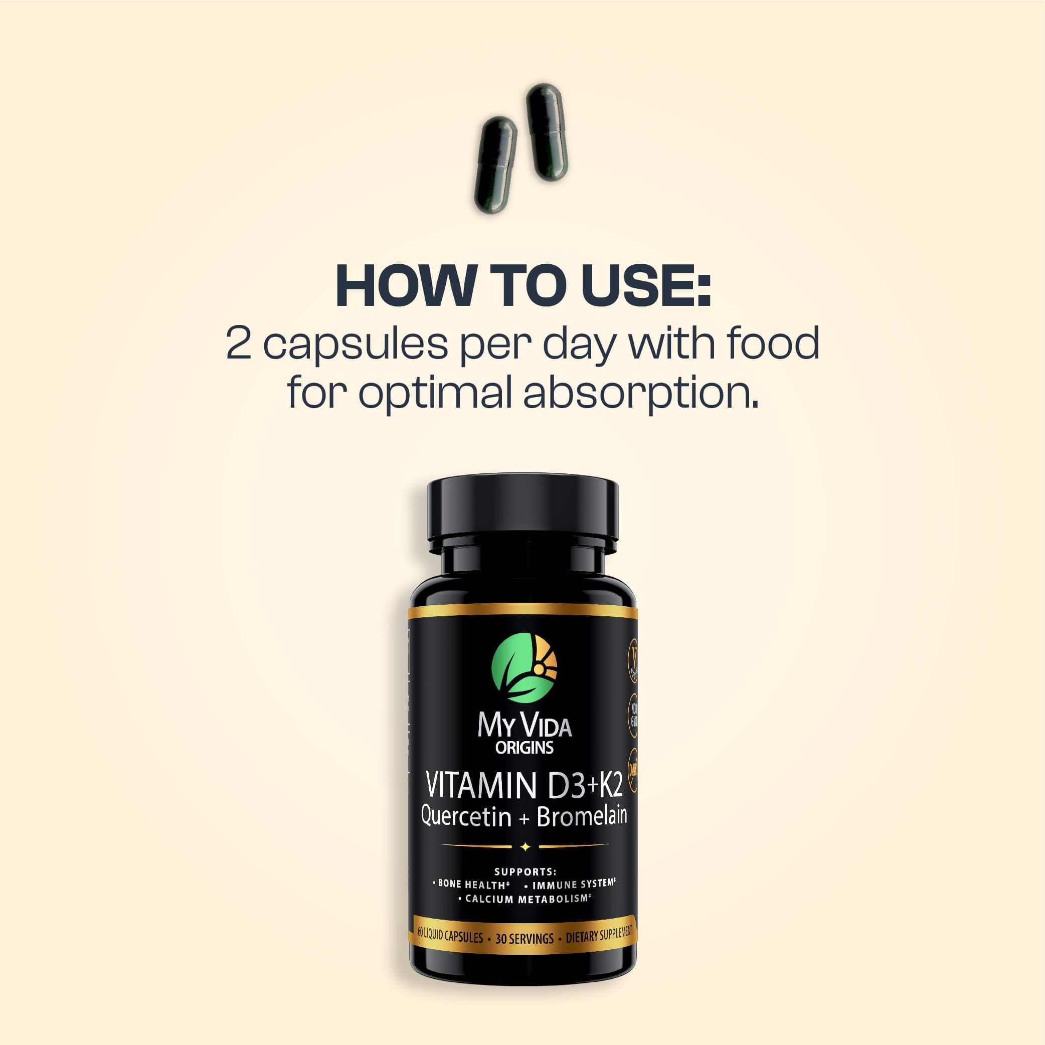 GMP-certified vegan packaging communicates clean supplement choices.