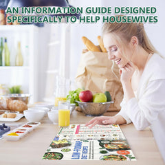 Mzario diabetic chart folded tri-fold for portable use