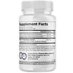 N1O1 research bottle and label conveys science-based formulation