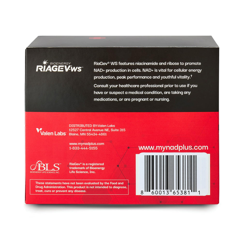 NAD PLUS NAD-TO-GO sachet being poured for quick focus during the day