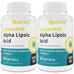 Naering Liposomal Alpha Lipoic Acid bottle pour supports daily antioxidant routine