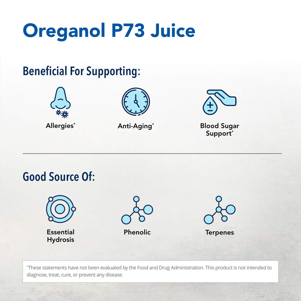North American Herb & Spice Oreganol P73 hydrosol essence close-up highlighting natural aroma