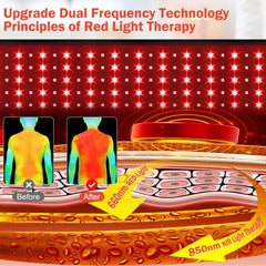 Nail girls 850nm near-infrared pads for deeper tissue comfort.