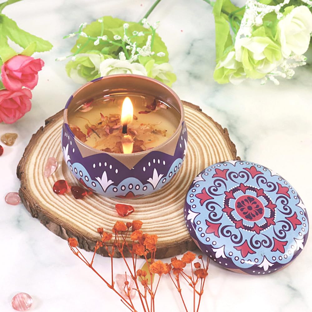 Naimo reusable candle jar after use for decor or storage.