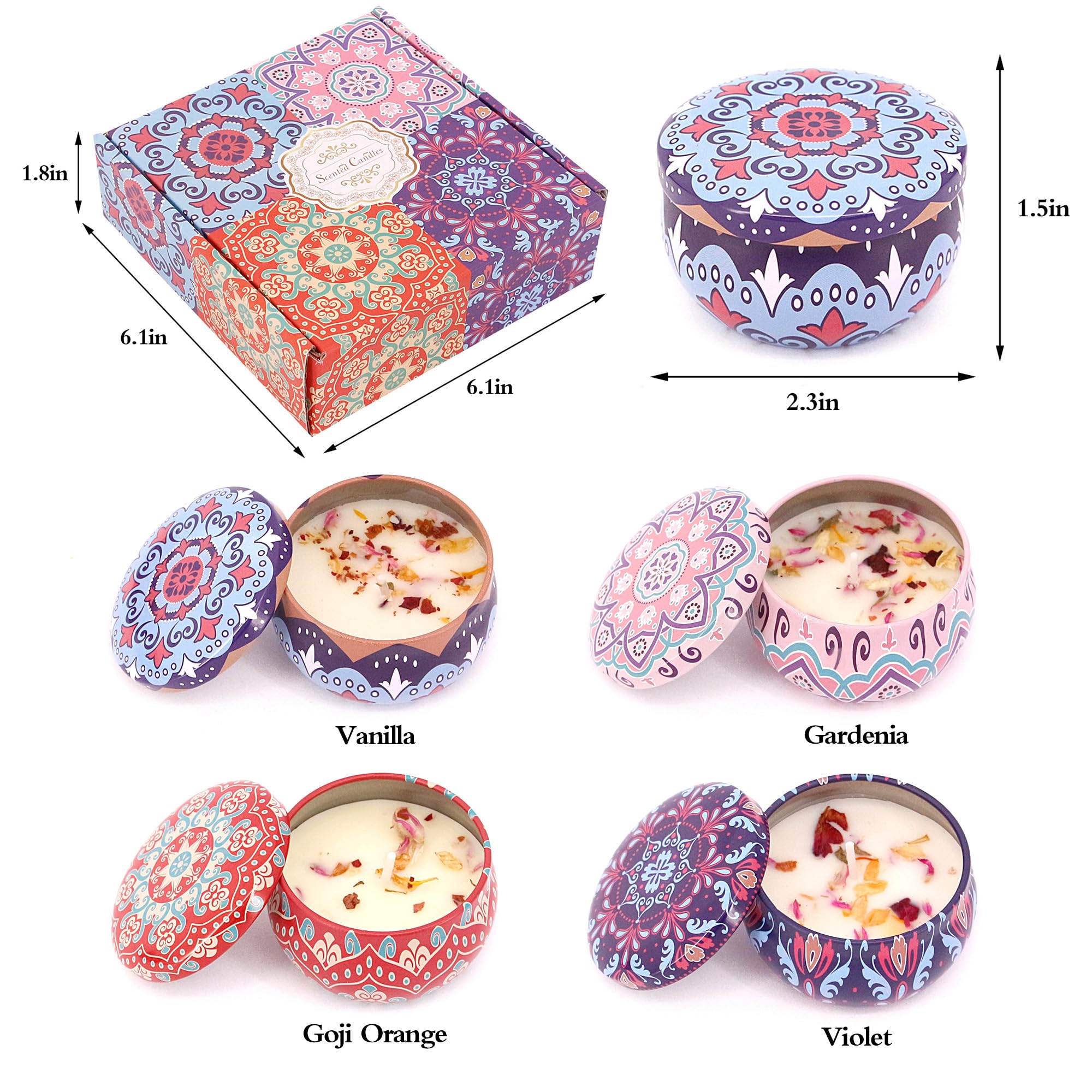 Naimo scented candle with lid supports portable fragrance on the go.
