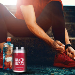 500g jar of NAKED BCAAs equals about 100 servings for ongoing training.