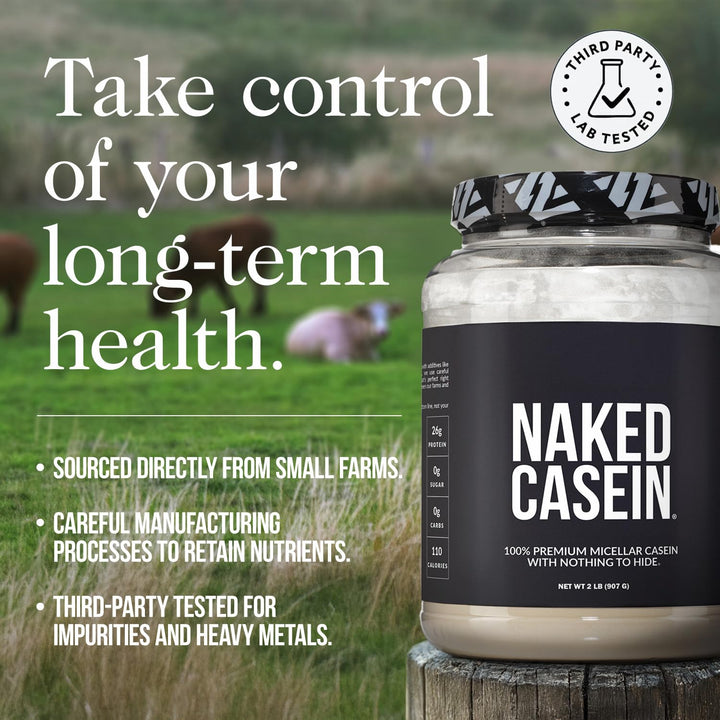 Night-time recovery concept emphasizing sustained amino acids from casein