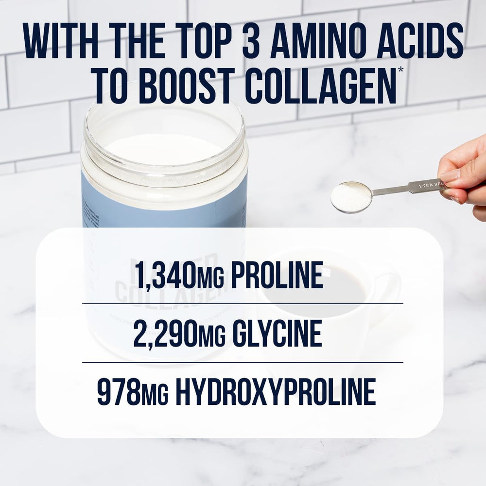 NAKED Collagen Stick Packs dissolving in coffee for a convenient protein boost.