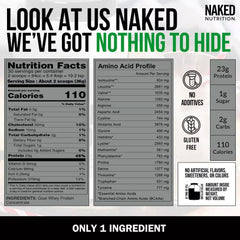 NAKED Goat protein scoop beside shaker bottle for easy prep after workout