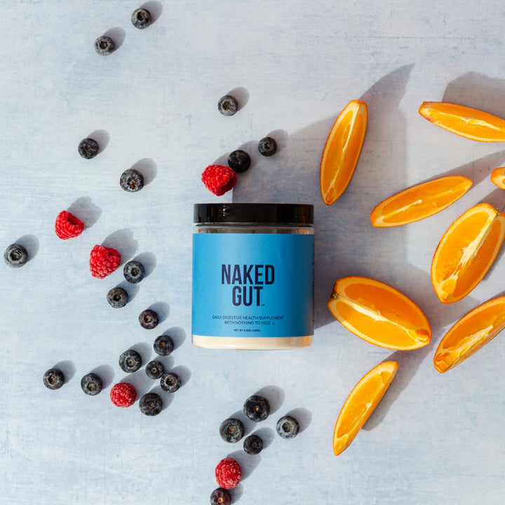 NAKED Gut vegan hypoallergenic formulation supports diverse dietary needs.