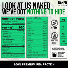 Naked Pea organic cacao powder close-up with rich color.