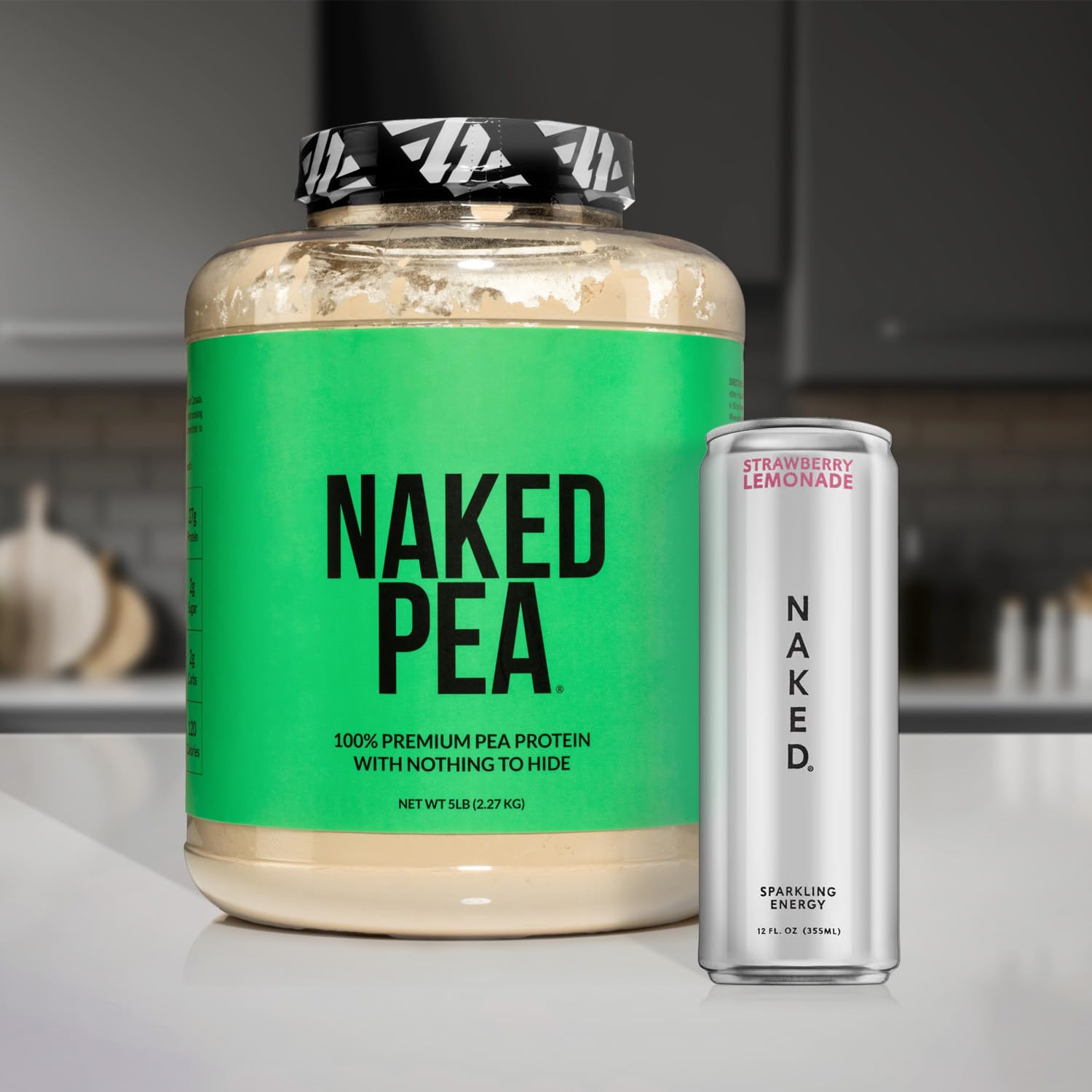 Pre- and post-workout shake with Naked Pea Protein