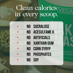 NAKED Vegan Mass powder scoop, easy daily serving for calories and protein