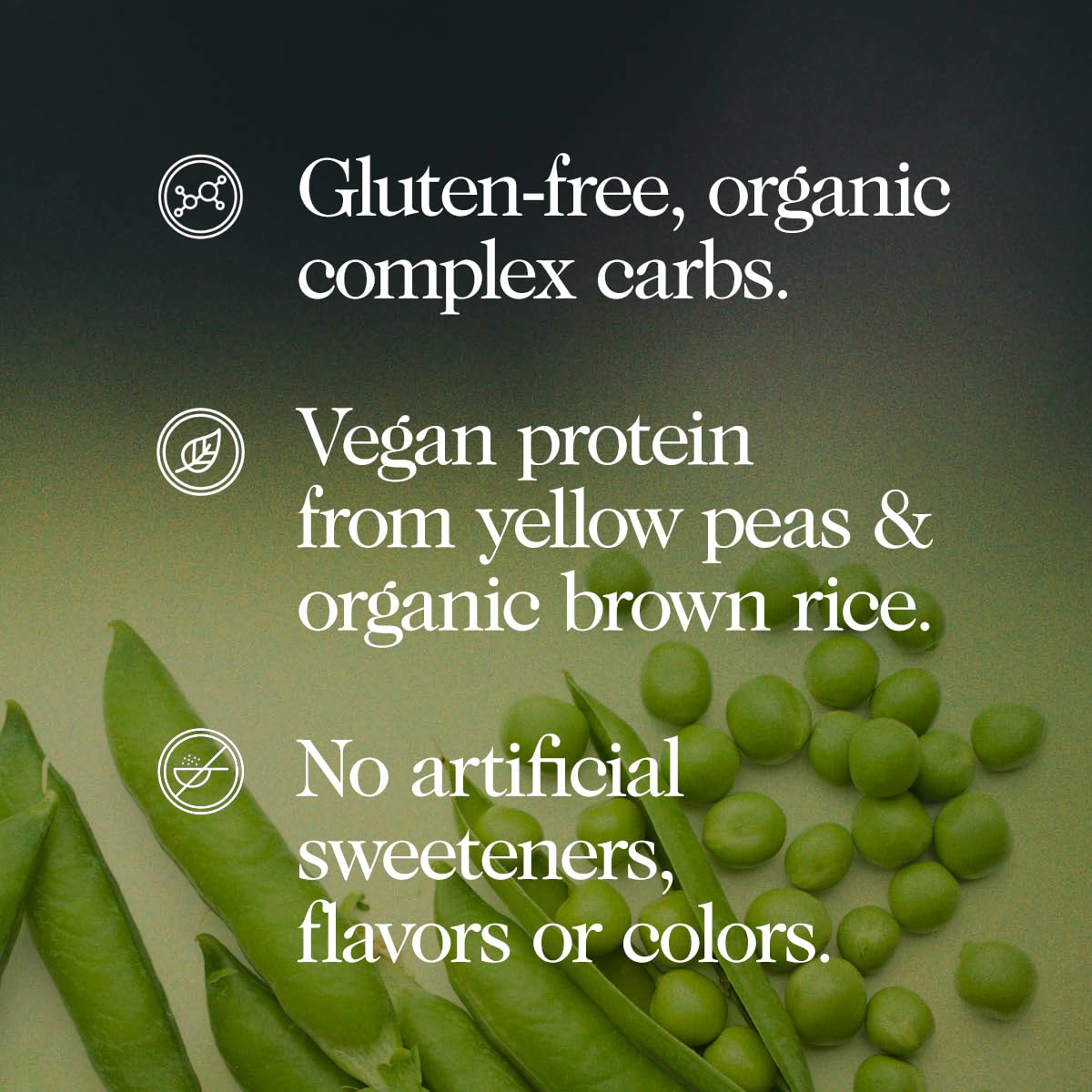 NAKED Vegan Mass Vanilla nutrition panel close-up highlights 50g protein per serving