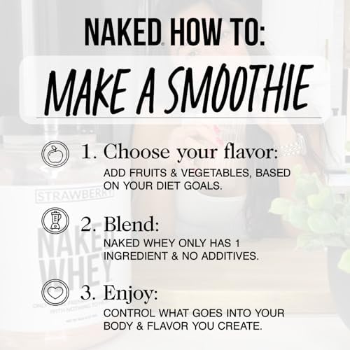 NAKED Whey no GMOs no soy seal for allergen-conscious choice