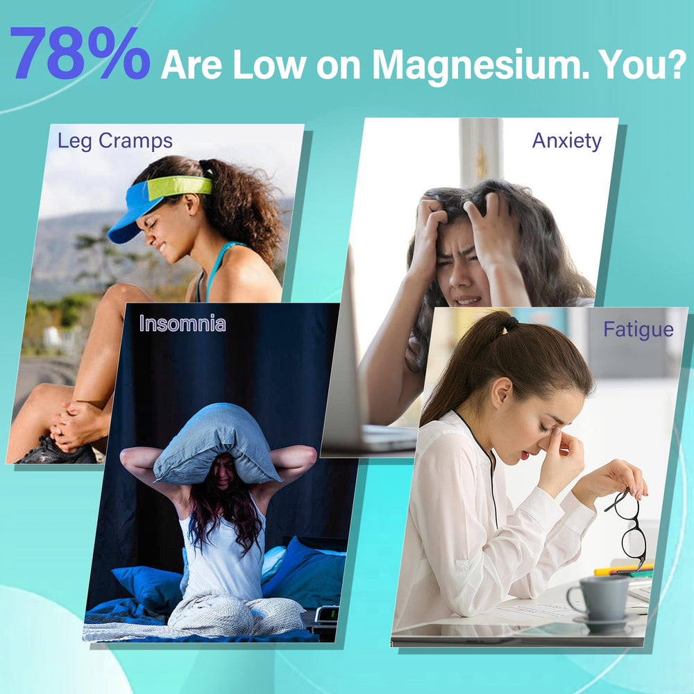 Massage with Nakido magnesium spray to soothe muscles.