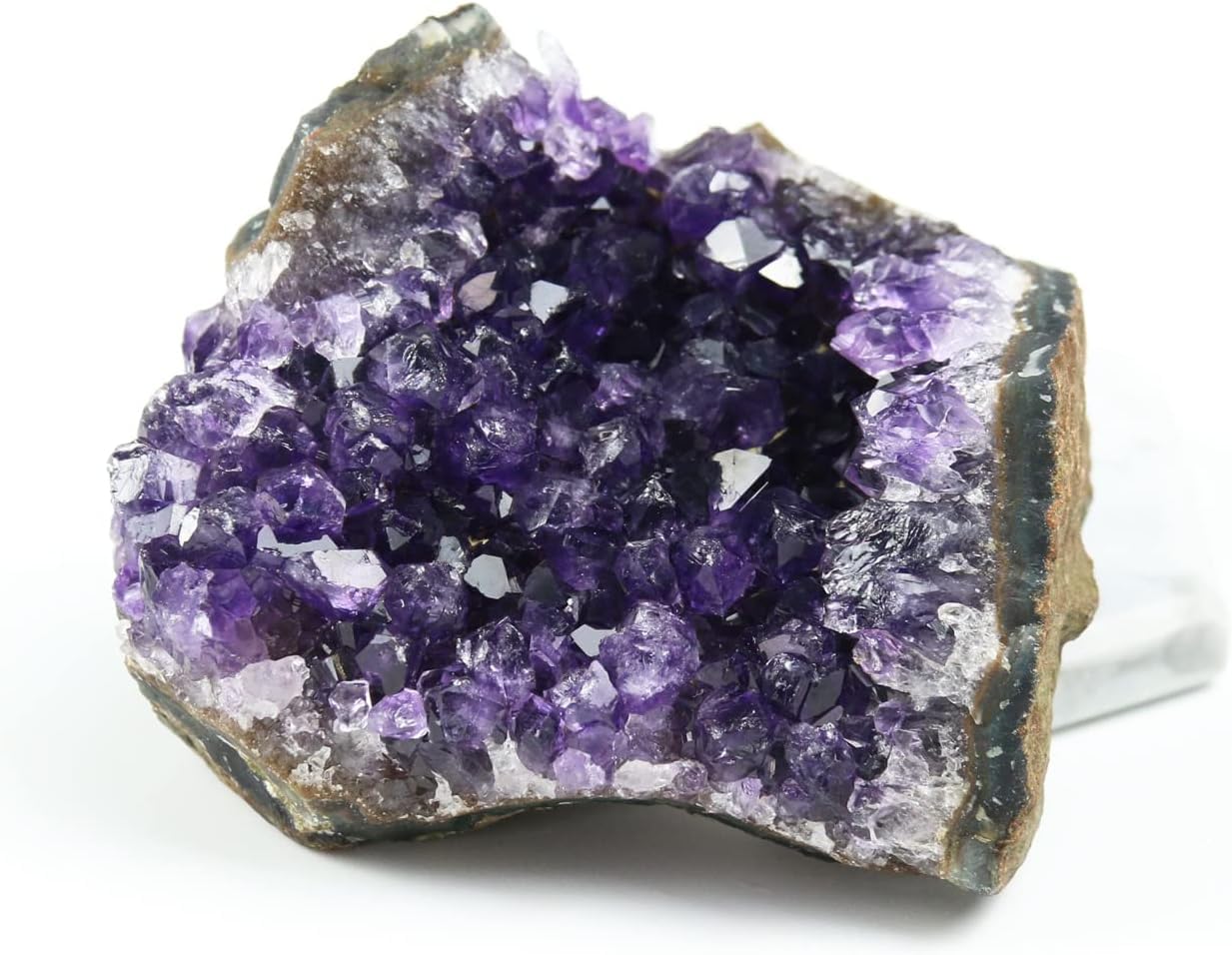 Namzi amethyst back and base in natural finish for authentic look
