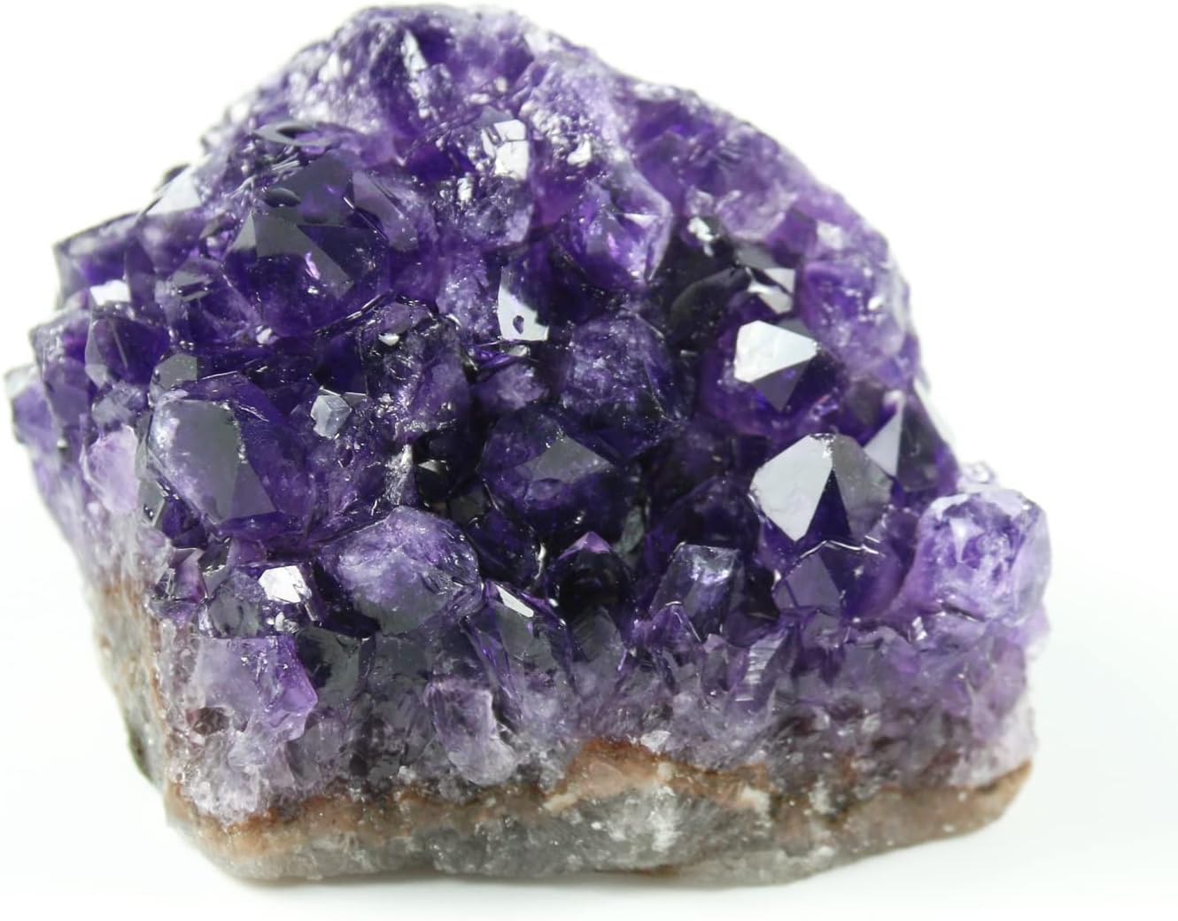 Namzi Amethyst crystal cluster natural for meditation and calm energy