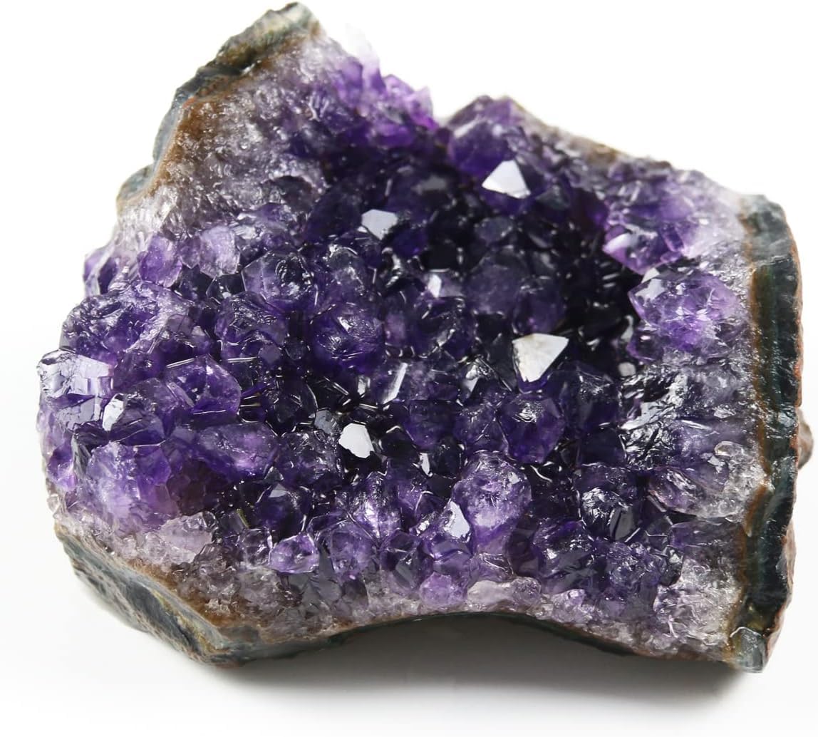 Namzi Amethyst crystal cluster rough close-up for meditation and calm focus