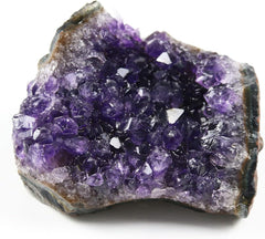 Namzi Amethyst crystal cluster rough close-up for meditation and calm focus