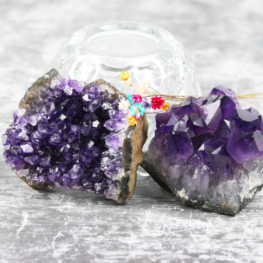 Namzi amethyst geode cave for display and energy balance