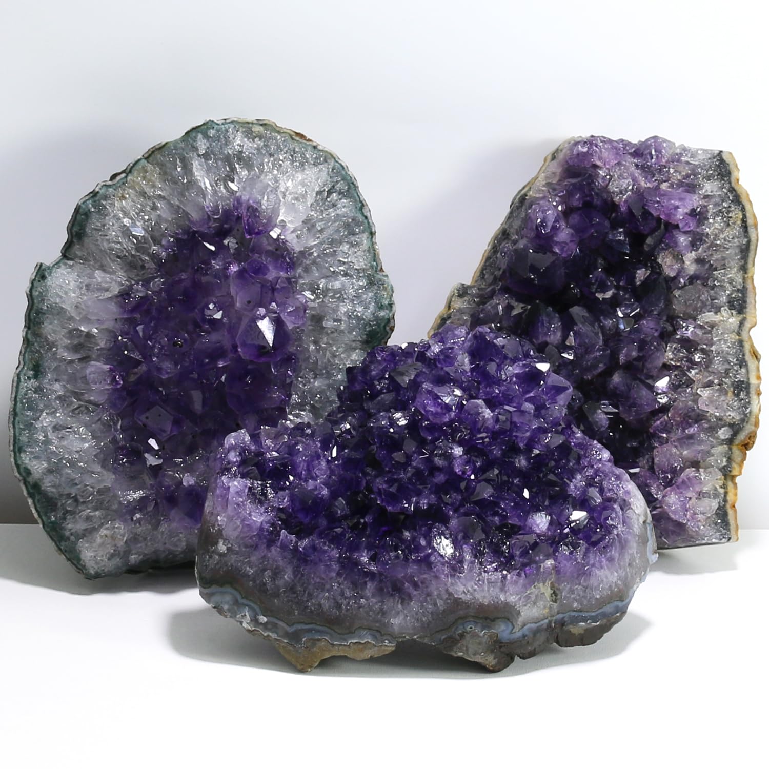 Namzi gift-ready amethyst stones for crystal lovers.