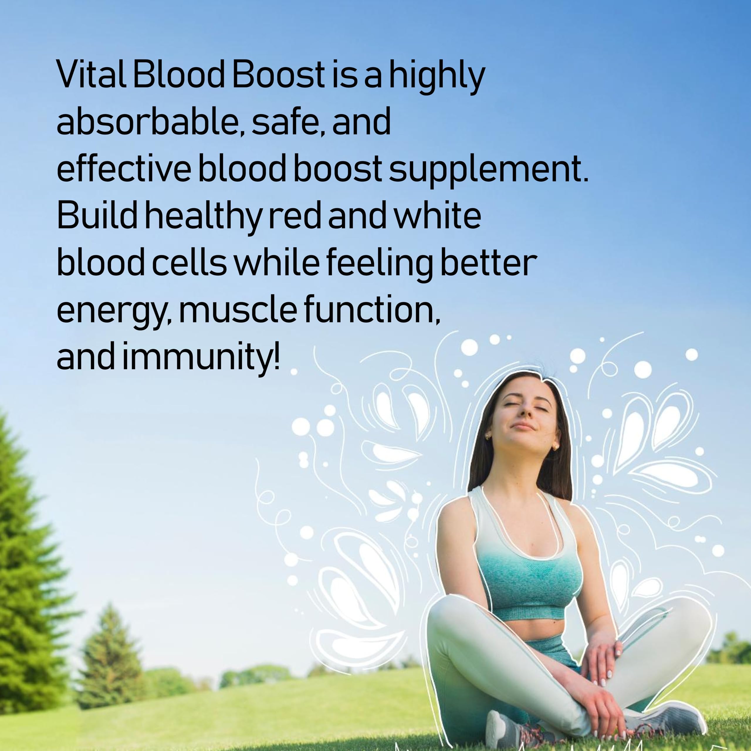 NANOWELL Vital Blood Boost quality assurance ensures non-GMO and gluten-free
