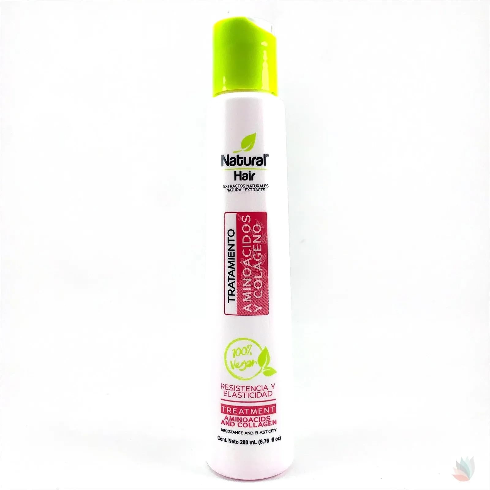 Naprolab Natural Hair ends softness shot shows the product applied to ends for smoother hair.