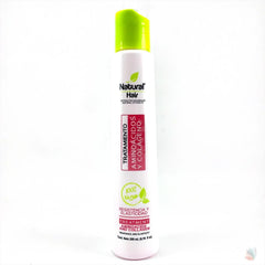 Naprolab Natural Hair ends softness shot shows the product applied to ends for smoother hair.