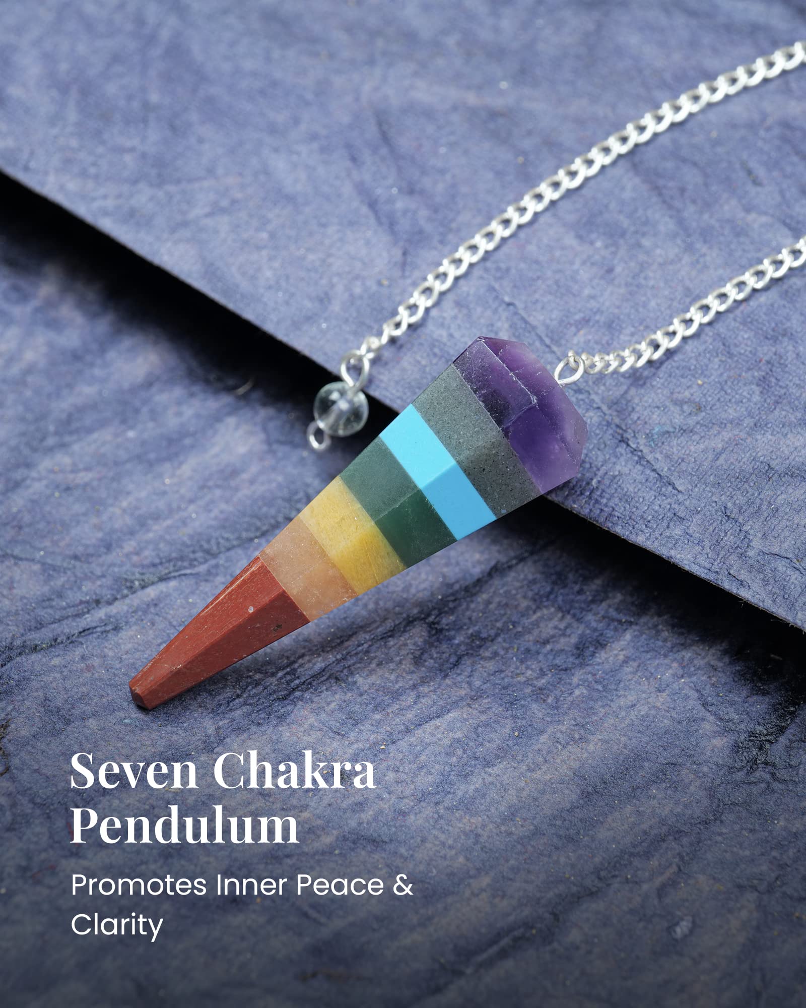 NARIBABU crystal pendulum used as a Reiki-inspired tool for reflective spaces