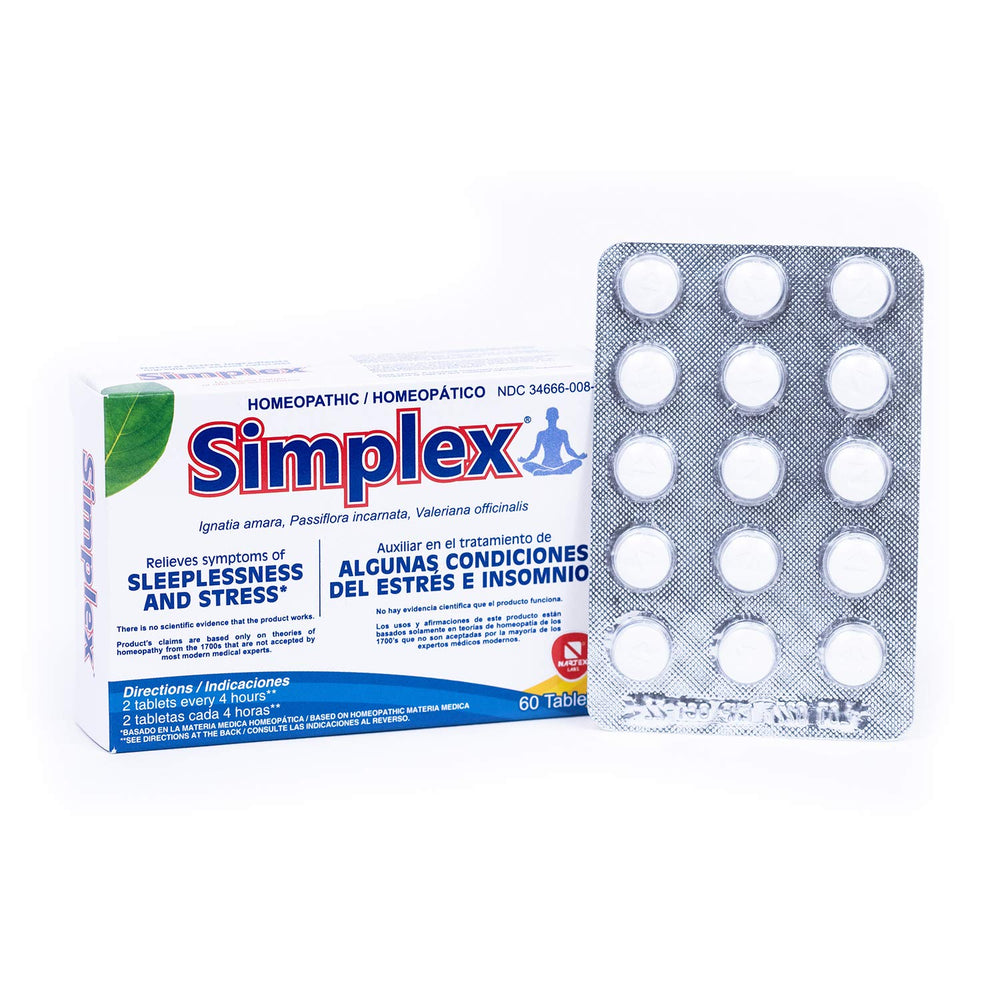 Nartex Simplex front pack shot inviting calm and focus