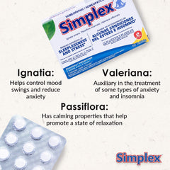Nartex Simplex tablets dissolving in mouth for discreet use