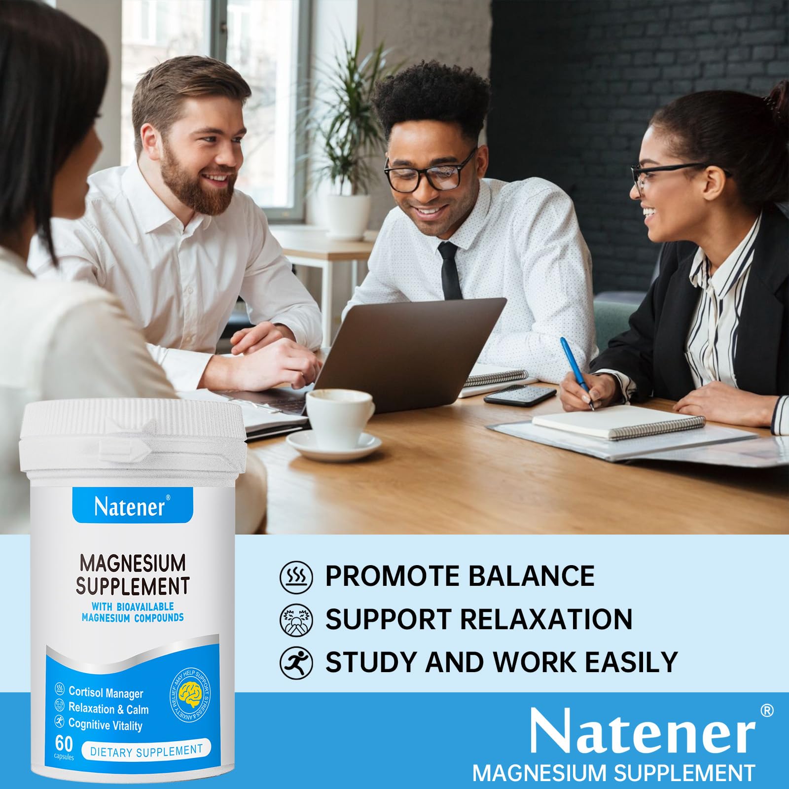Natener capsules prepared for memory and concentration support.
