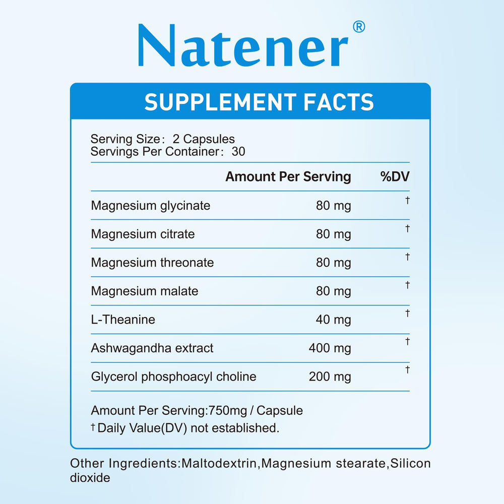 Top view of Natener bottle for on-the-go daily use.