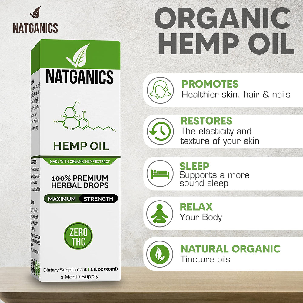 Natganics third-party certification label ensuring purity and consistency