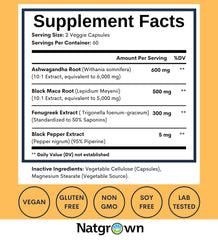 Natgrown daily-use capsules ideal for athletic routines and recovery