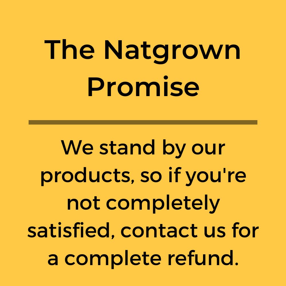 Natgrown label highlights natural ingredients for daily wellness.
