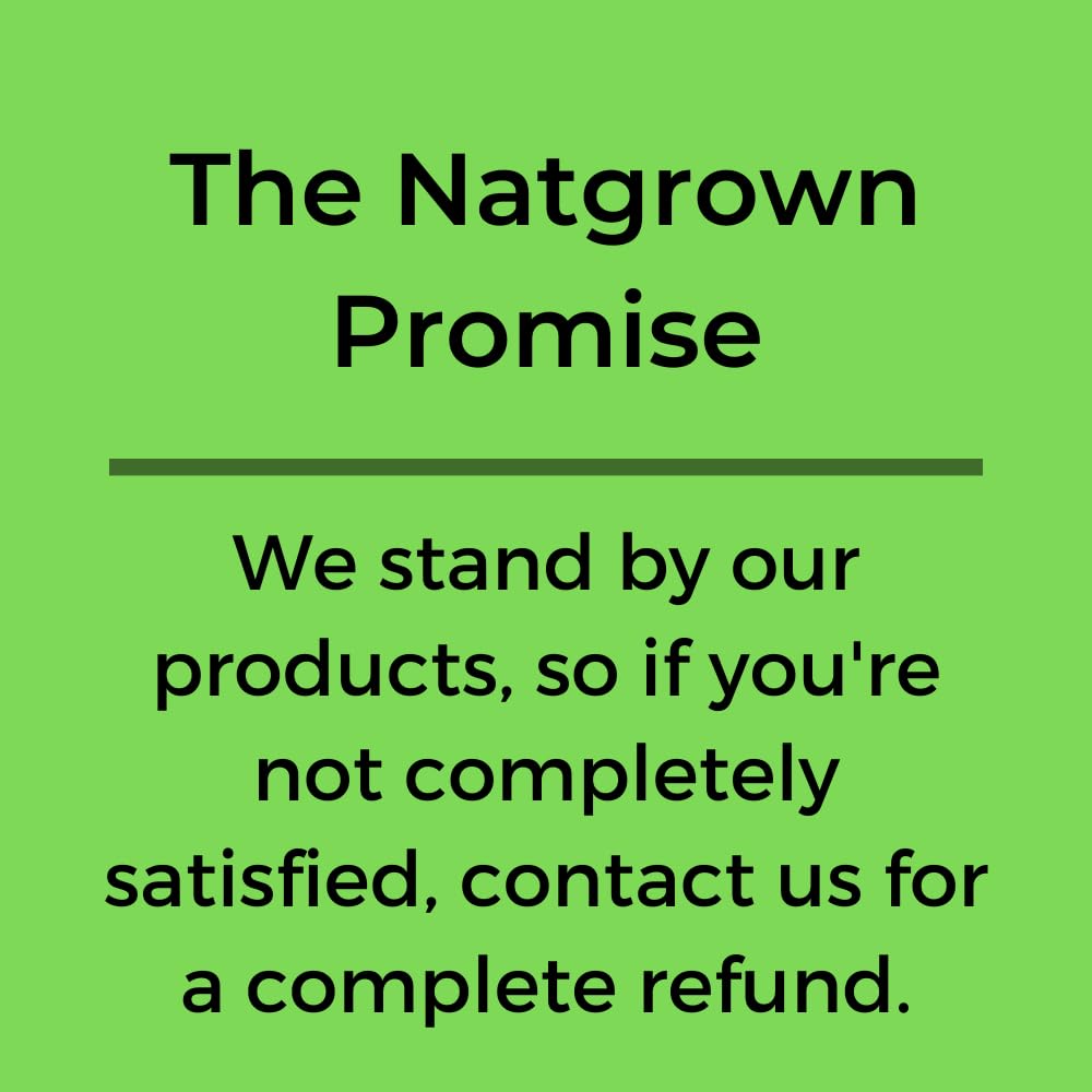 Natgrown label mentions no fillers for a clean ingredient philosophy.