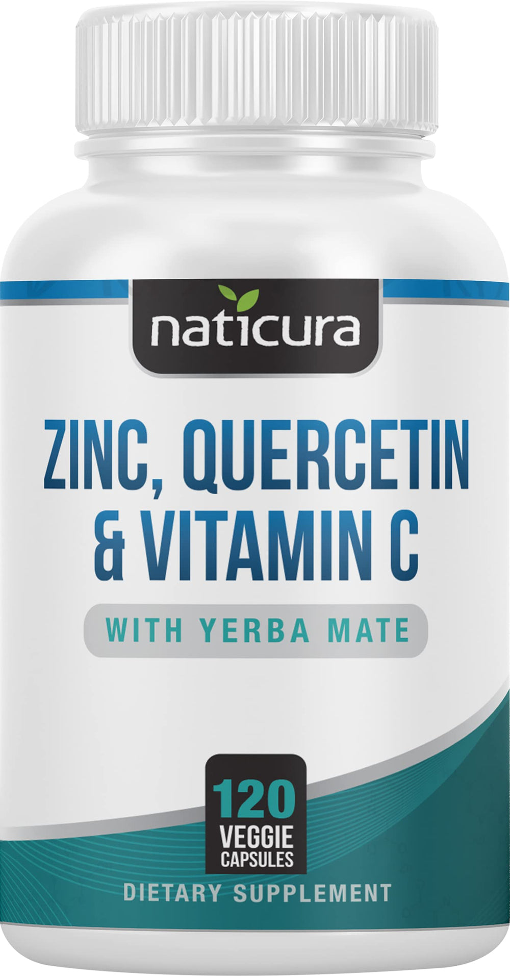 Naticura Zinc Quercetin bottle for daily immune support.