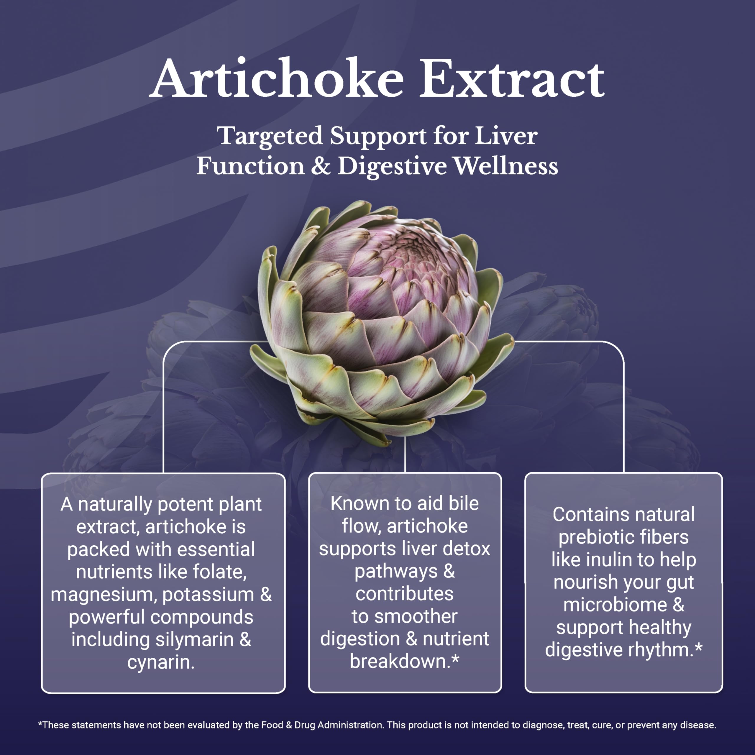 Nation Health MD artichoke bottle label shows vegan non-GMO gluten-free