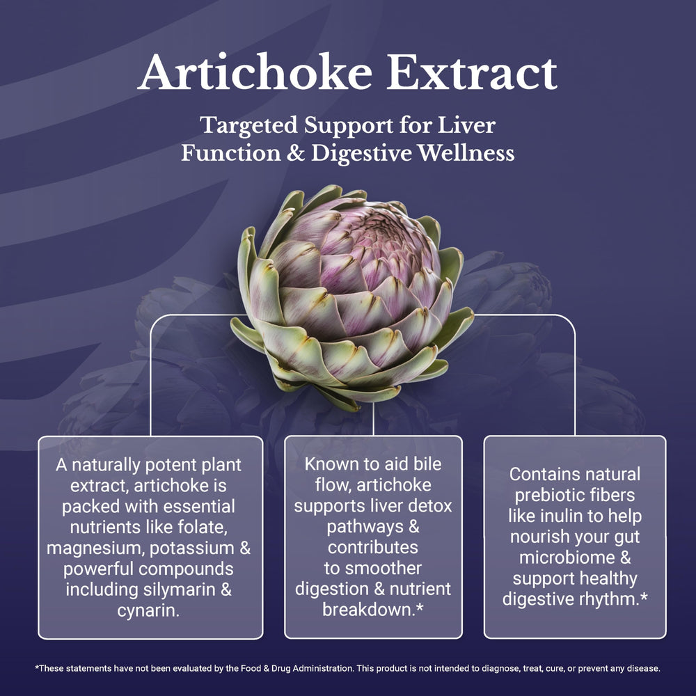 Nation Health MD artichoke bottle label shows vegan non-GMO gluten-free