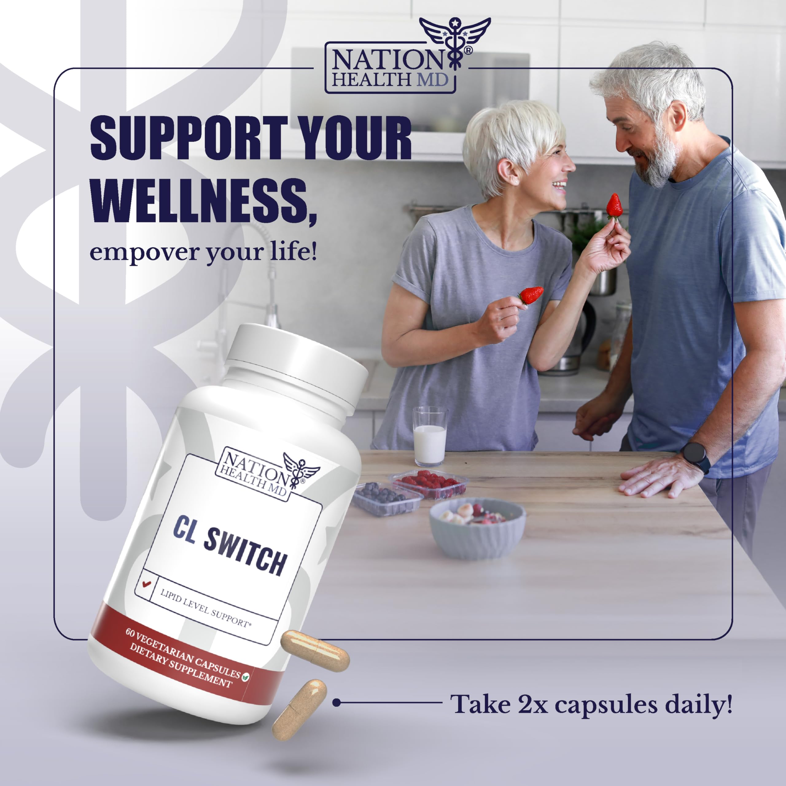 Nation Health MD CL Switch heart-healthy scene suggests a daily wellness routine.