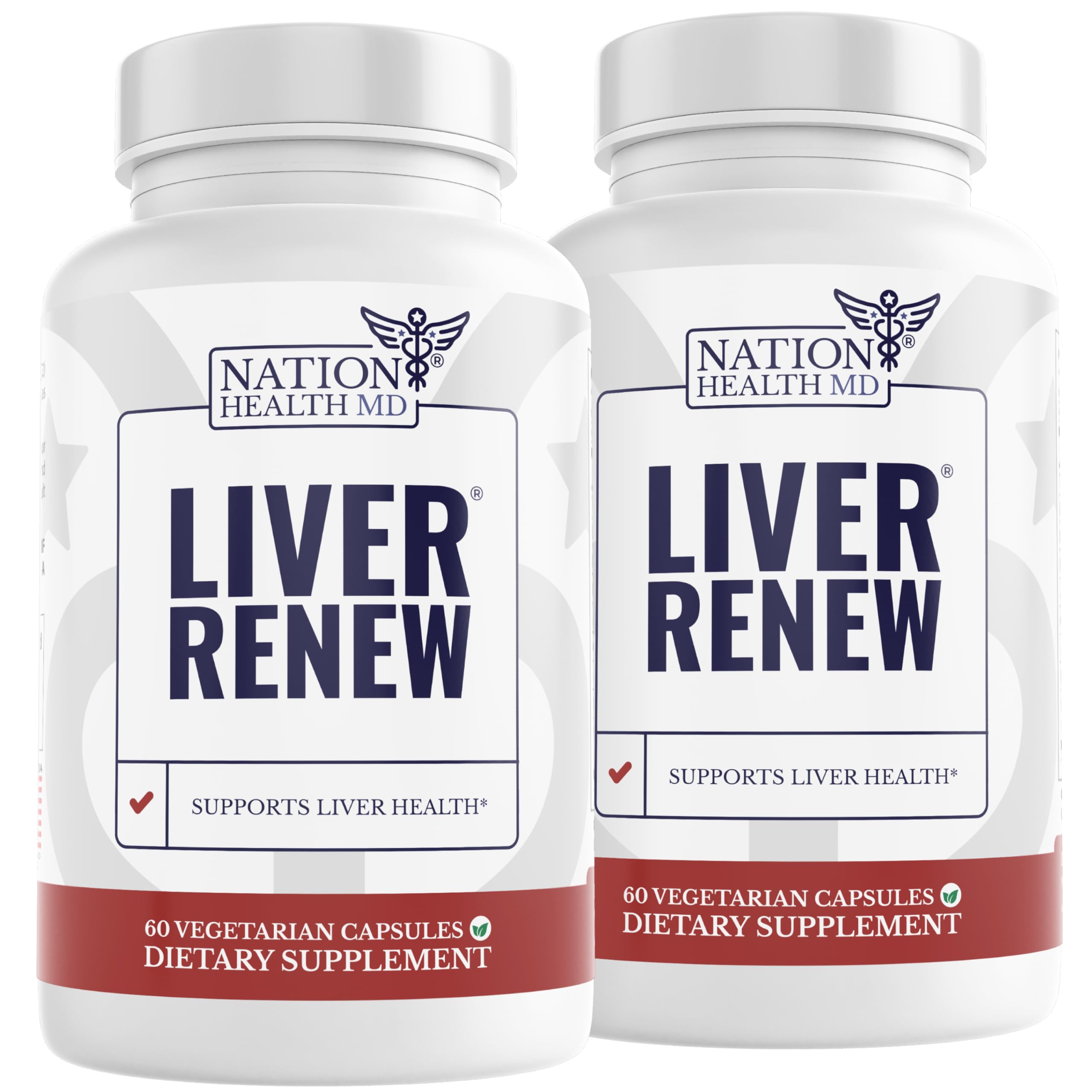 Nation Health MD Liver Renew artichoke bottle supports digestive comfort.