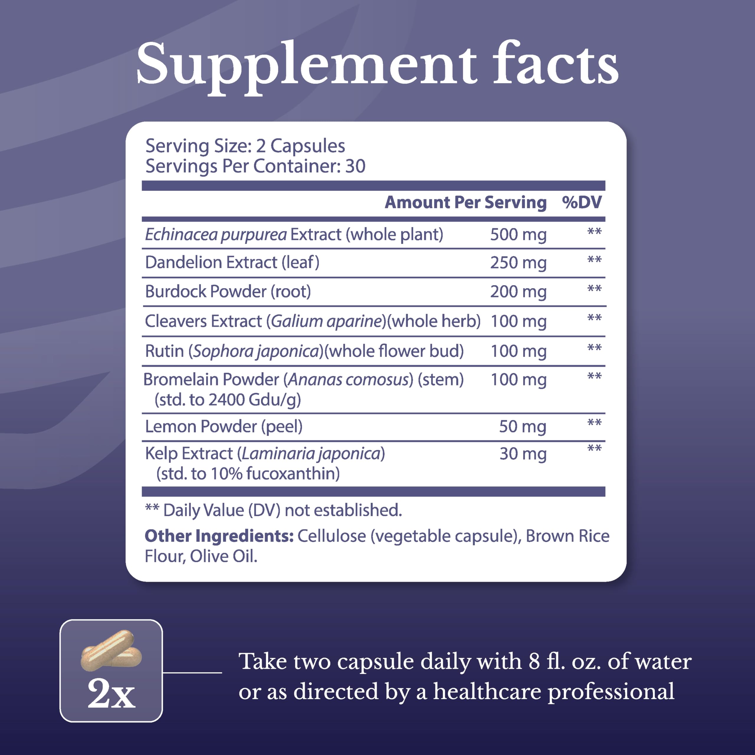 Nation Health MD Lymph MD capsules ready for everyday use in your routine