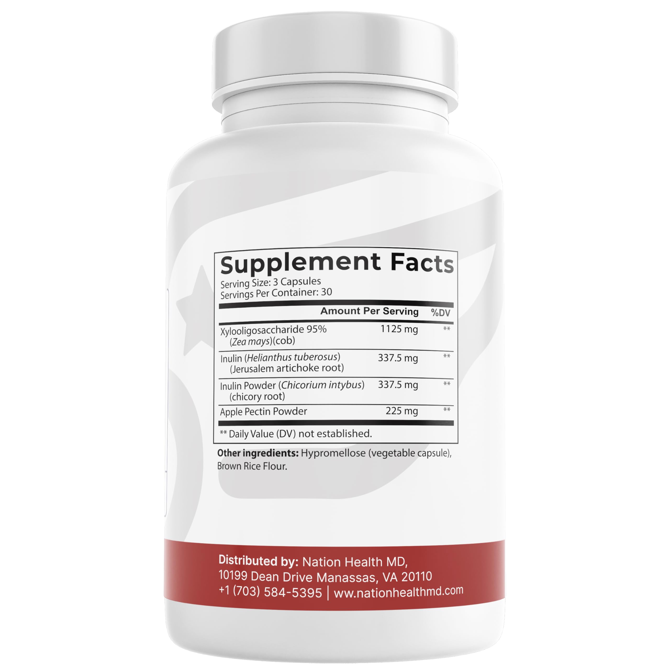 Nation Health MD Prebiotics as probiotic companion for wellness routine