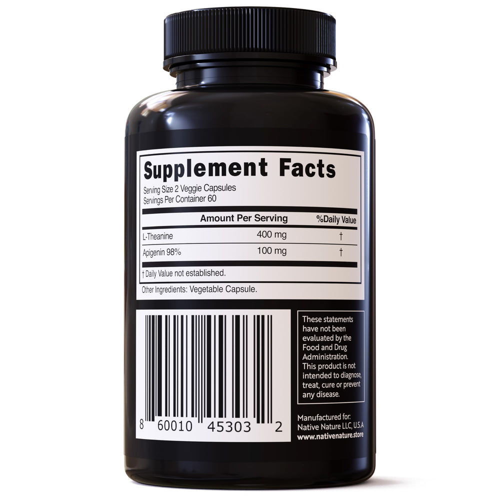 Native Nature vegan capsules taken on nightstand with glass of water