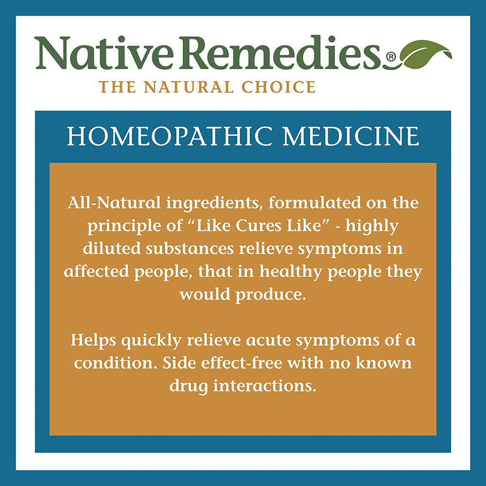 Native Remedies Epi-Still-M logo and US origin stamp.