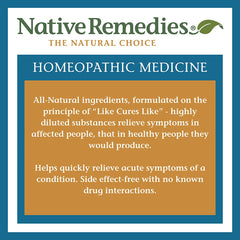 Native Remedies Mucus-Clear label close-up highlights ingredients for informed use